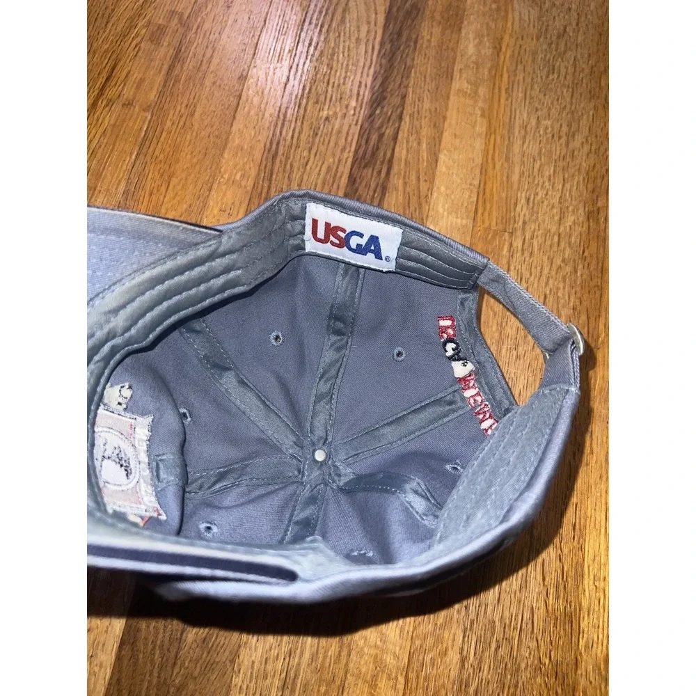 USGA US OPEN PEBBLE‎ BEACH CAP HAT THE WIZARD GOLF BALL MARKER PIN MENS GRAY